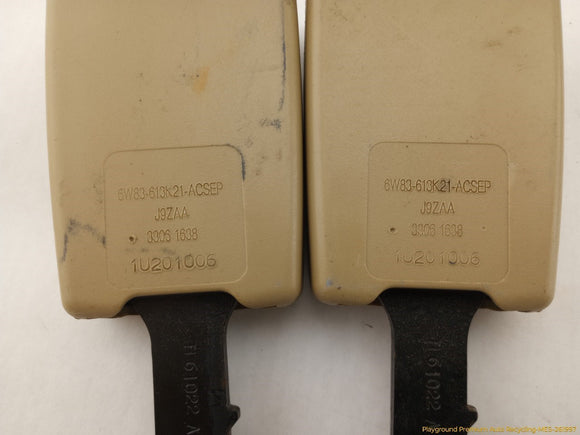 Jaguar XK Set Of Rear Seat Belt Retractors & Buckles