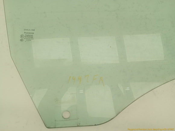 Jaguar XK Passenger Right Front Door Window Glass