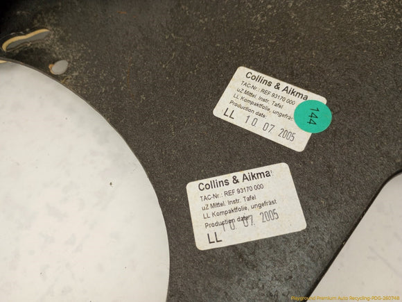 Porsche Cayenne Center Dashboard Radio Bezel Trim