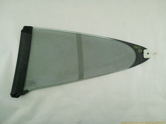Jaguar XK Passenger Right Rear Quarter Window Glass
