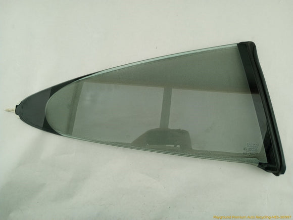 Jaguar XK Passenger Right Rear Quarter Window Glass