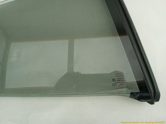 Jaguar XK Passenger Right Rear Quarter Window Glass