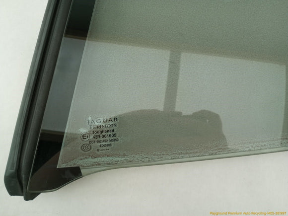 Jaguar XK Driver Left Rear Quarter Window Glass