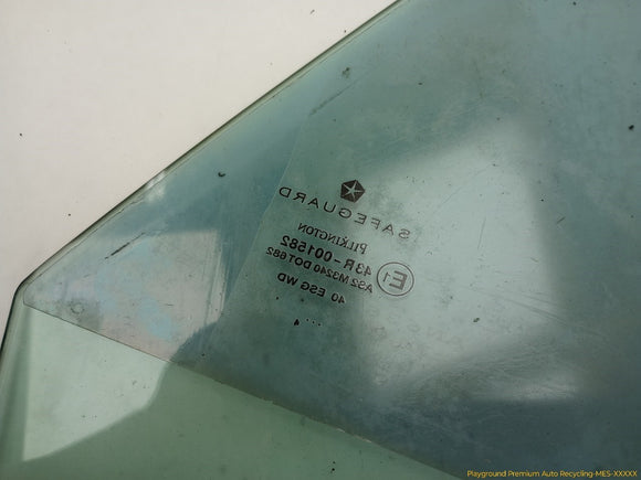 Chrysler Crossfire Driver Left Front Door Window Glass
