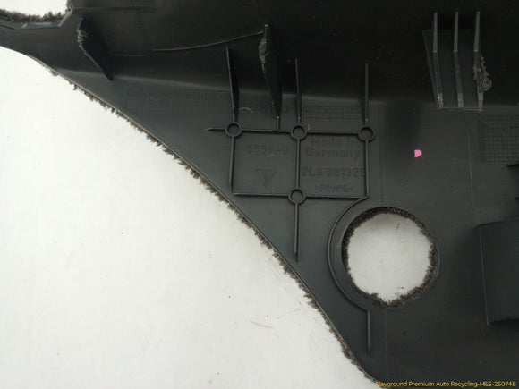Porsche Cayenne Passenger Right Seat Frame Cover Trim