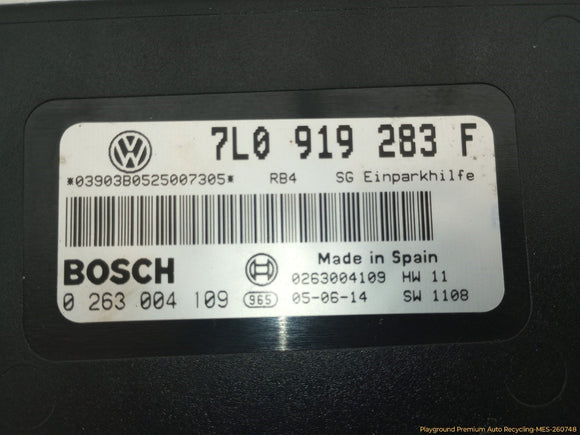 Porsche Cayenne Parking Assist Control Module