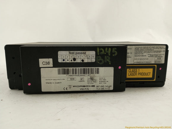 Porsche Cayenne CD Changer
