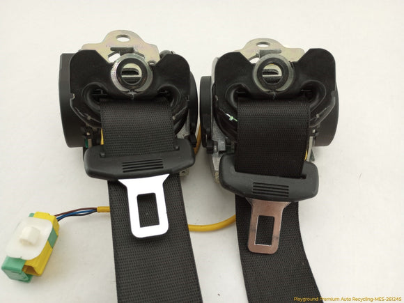 Porsche Cayenne Pair Of Rear Seat Belt Retractor & Buckles