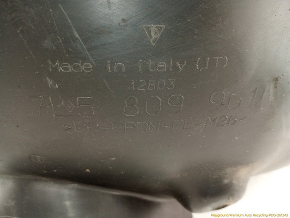 Porsche Cayenne Driver Left Front Inner Fender Liner