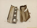 Jaguar XK Pair Of Front Left Exhaust Manifold Heat Shield-8