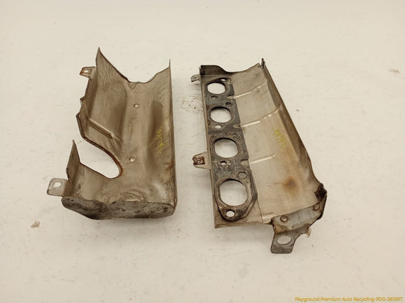 Jaguar XK Pair Of Front Left Exhaust Manifold Heat Shield