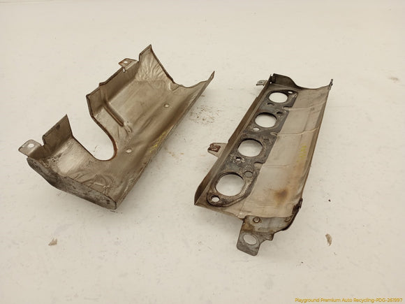 Jaguar XK Pair Of Front Left Exhaust Manifold Heat Shield