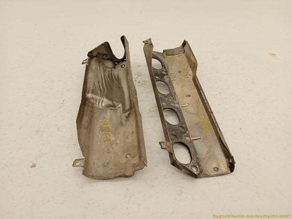 Jaguar XK Pair Of Front Right Exhaust Manifold Heat Shield