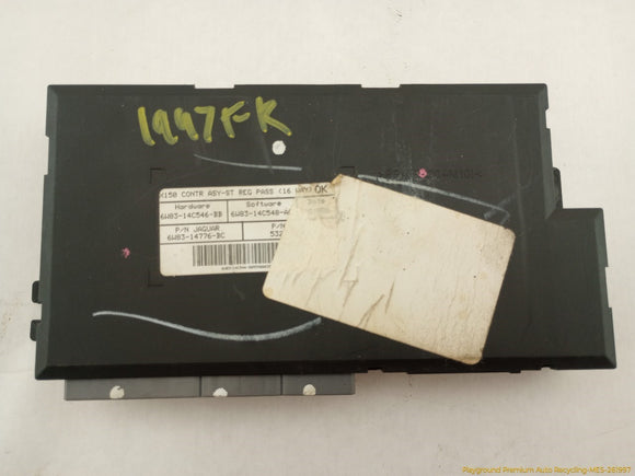 Jaguar XK Passenger Front Right Seat Control Module