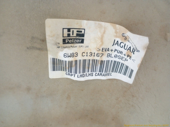 Jaguar XK Driver Left Front Floor Carpet