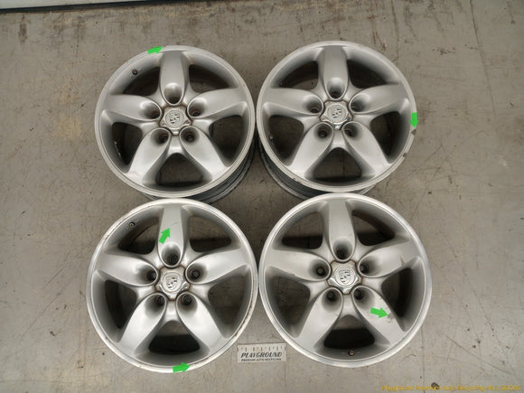 Porsche Cayenne Set Of 4 Alloy Wheels 5 Spoke