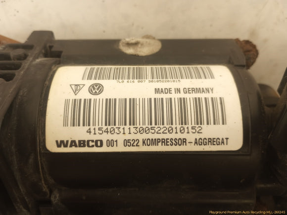 Porsche Cayenne Air Suspension Compressor Pump & Valve Block Assembly