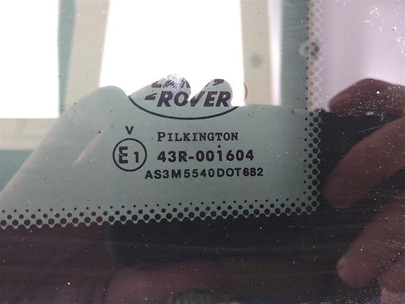 Land Rover Range Rover Rear Right Quarter Glass