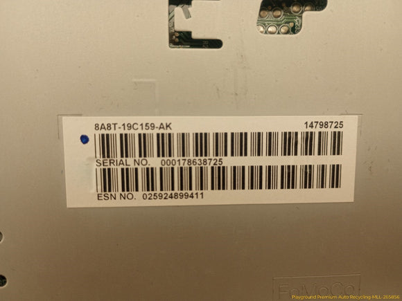 Ford Flex Radio Audio Head Unit