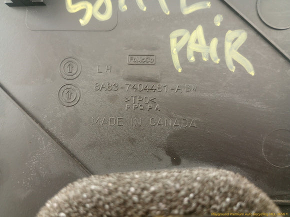Ford Flex Pair Of Dashboard End Cap Trim Cover