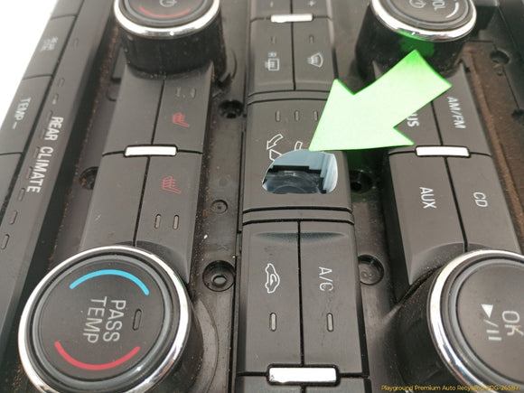 Ford Flex Radio & Climate Control Panel