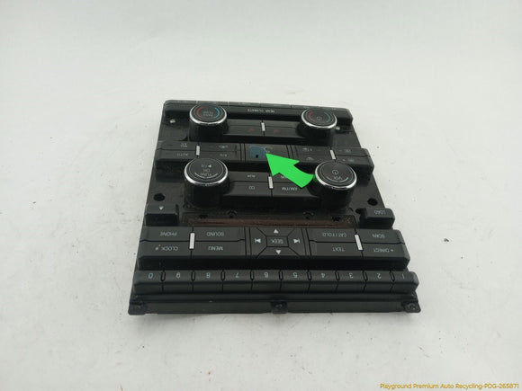 Ford Flex Radio & Climate Control Panel