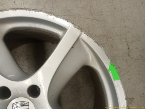 Porsche Cayenne Rear Single Alloy Wheel 5 Spoke