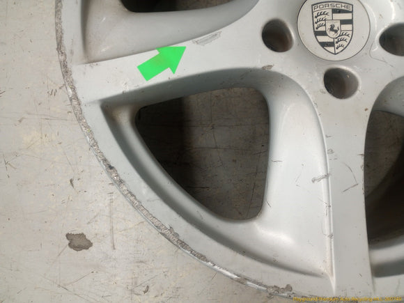 Porsche Cayenne Rear Single Alloy Wheel 5 Spoke