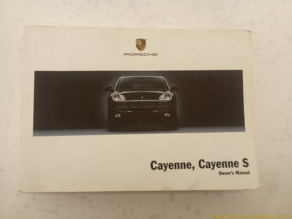 Porsche Cayenne Owner's Manual Set