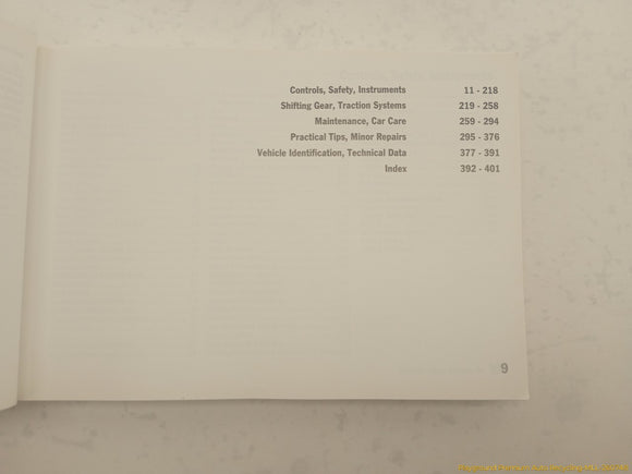 Porsche Cayenne Owner's Manual Set