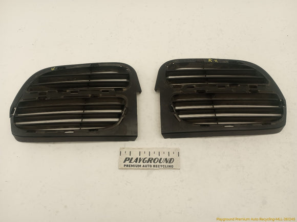 Porsche Cayenne Pair Of Front Bumper Lower Side Grille Inserts