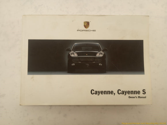 Porsche Cayenne Owner's Manual Set
