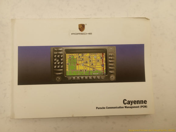 Porsche Cayenne Owner's Manual Set