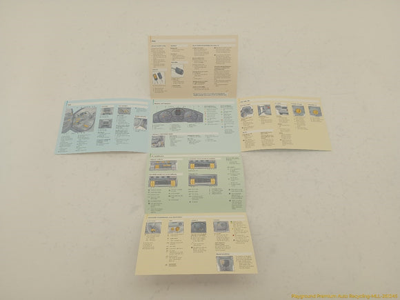 Porsche Cayenne Owner's Quick Reference Guide