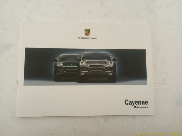 Porsche Cayenne Owner's Quick Reference Guide
