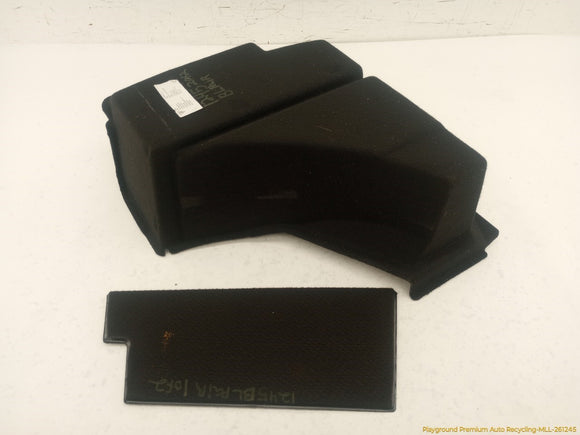 Porsche Cayenne Driver Left Rear Trunk Side Storage Bin & Cover