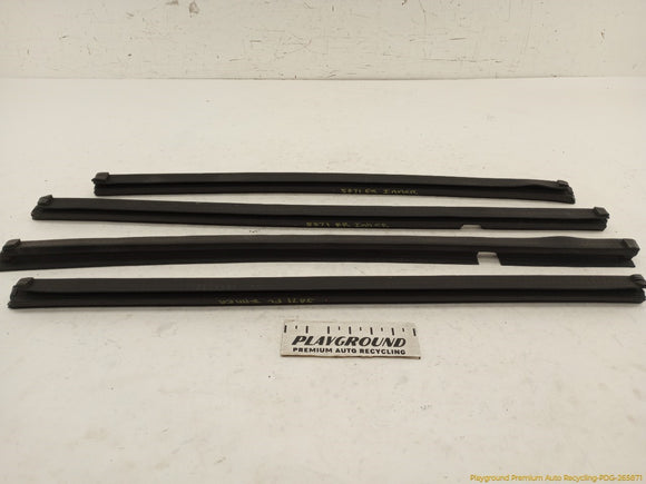 Ford Flex Set Of 4 Interior Door Window Belt Weatherstrips
