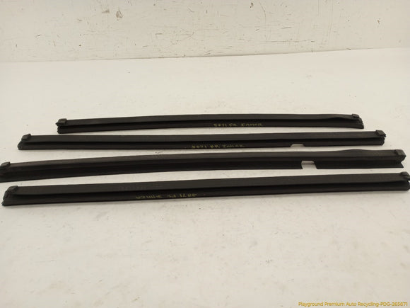 Ford Flex Set Of 4 Interior Door Window Belt Weatherstrips