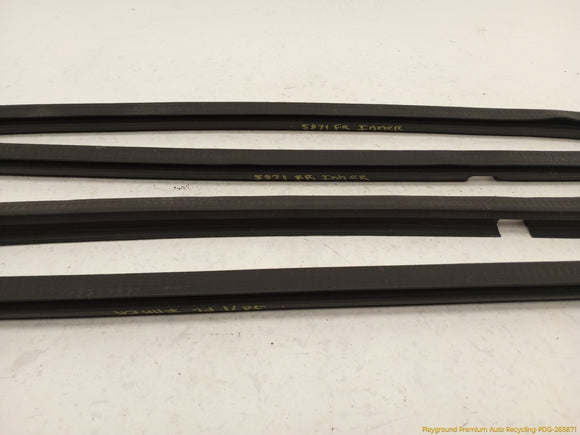 Ford Flex Set Of 4 Interior Door Window Belt Weatherstrips