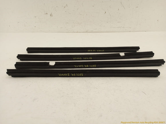 Ford Flex Set Of 4 Interior Door Window Belt Weatherstrips