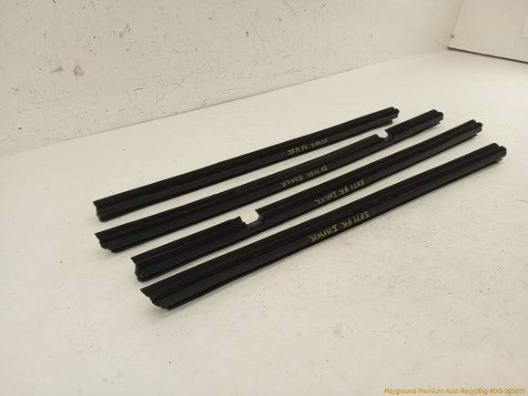 Ford Flex Set Of 4 Interior Door Window Belt Weatherstrips
