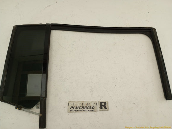 Ford Flex Passenger Right Rear Door Vent Glass