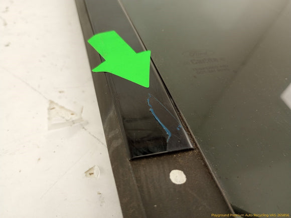 Ford Flex Driver Left Rear Door Vent Glass