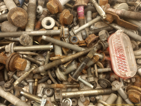 Jaguar XK Dismantling Hardware Fasteners Bolts & Nuts