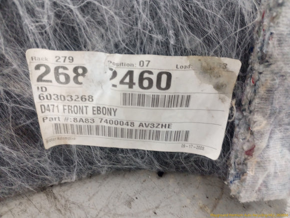 Ford Flex Passenger Right Front Floor Carpet