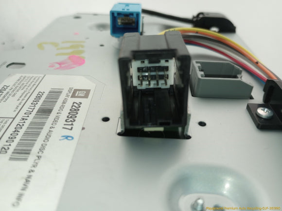 Cadillac CTS Radio Audio Display Screen Head Unit