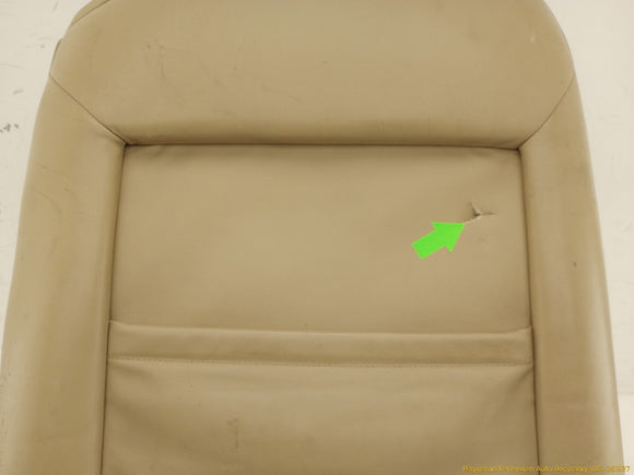 Jaguar XK **AS IS** Driver Left Front Seat Upper Cushion