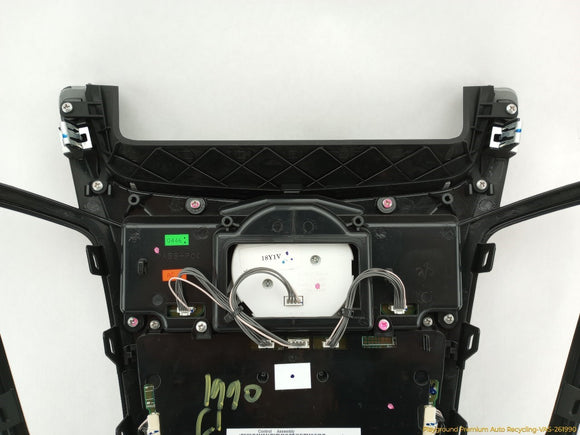 Cadillac CTS Radio & Climate Control Panel