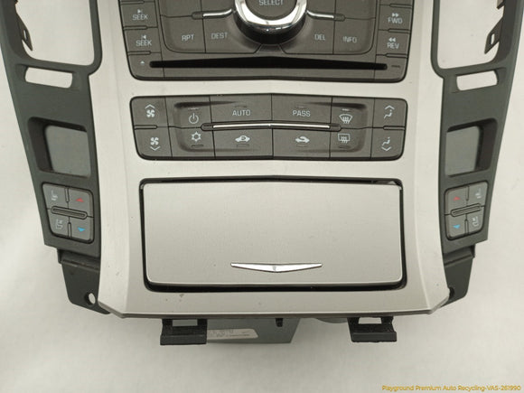 Cadillac CTS Radio & Climate Control Panel