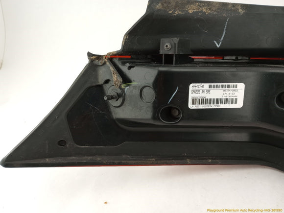 Cadillac CTS Passenger Right Tail Lamp